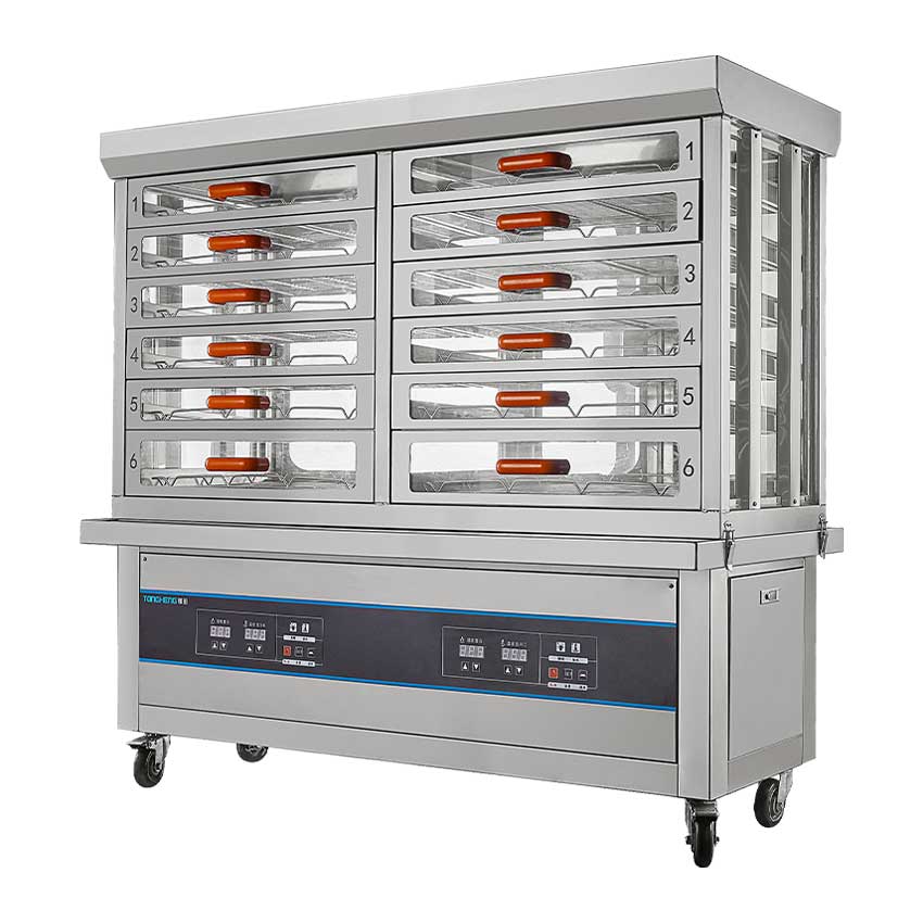6/12 Drawers Steam Food Warmer Cabinet 6/12 Drawers Steam Food Warmer Cabinet