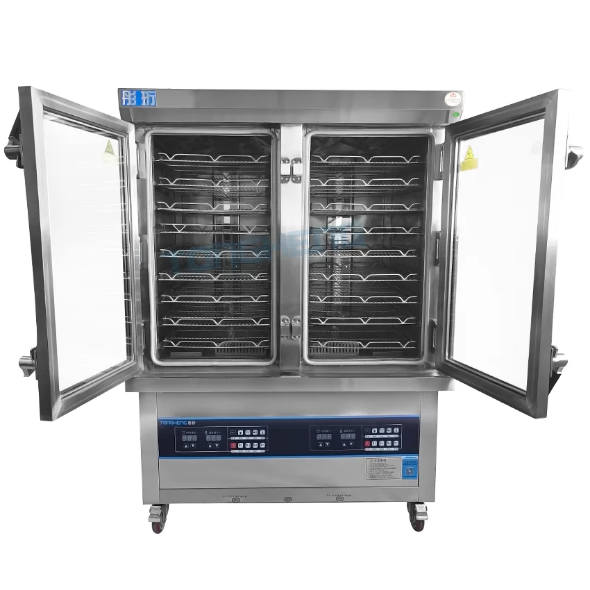 18 Trays Commercial Kitchen Steamer Cabinet