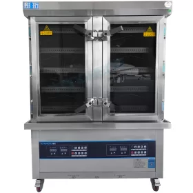 18 Trays Commercial Kitchen Steamer Cabinet