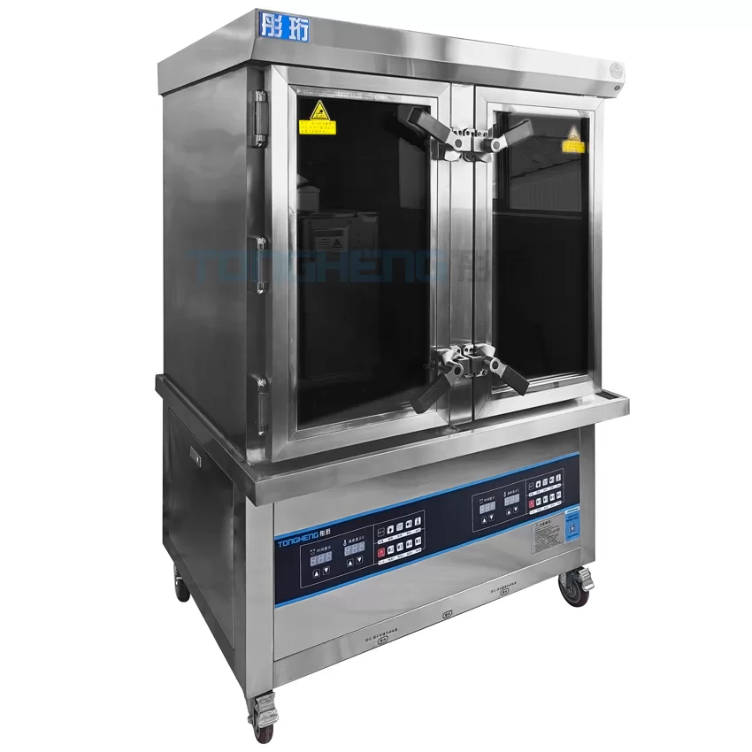 18 Trays Commercial Kitchen Steamer Cabinet