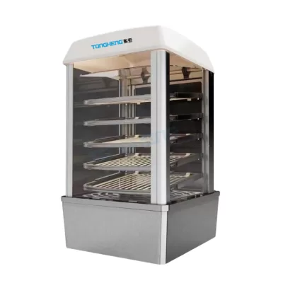 Electric Glass Momo Steamer Corn Warmer Display Showcase
